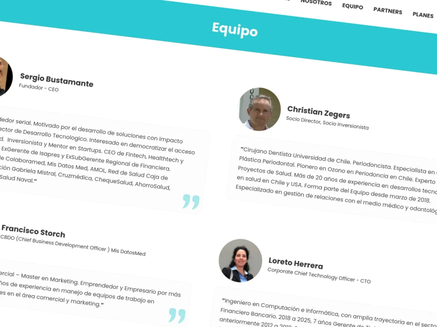 Sección 2 del sitio Colaboramed