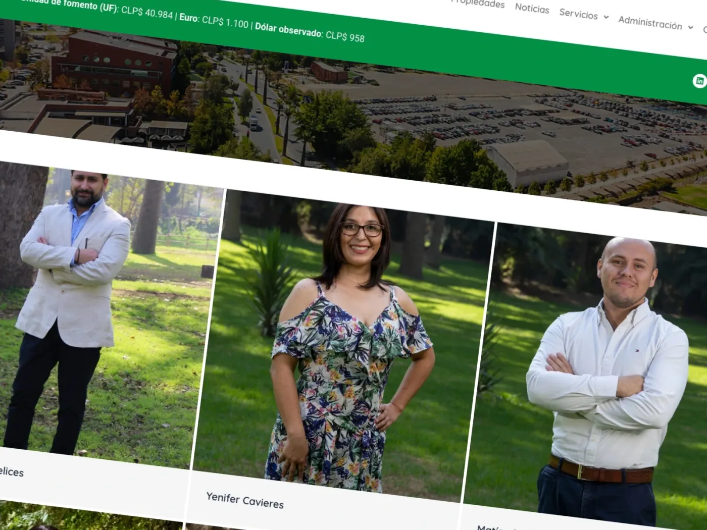 Sección 2 del sitio Comunidad Ciudad Empresarial