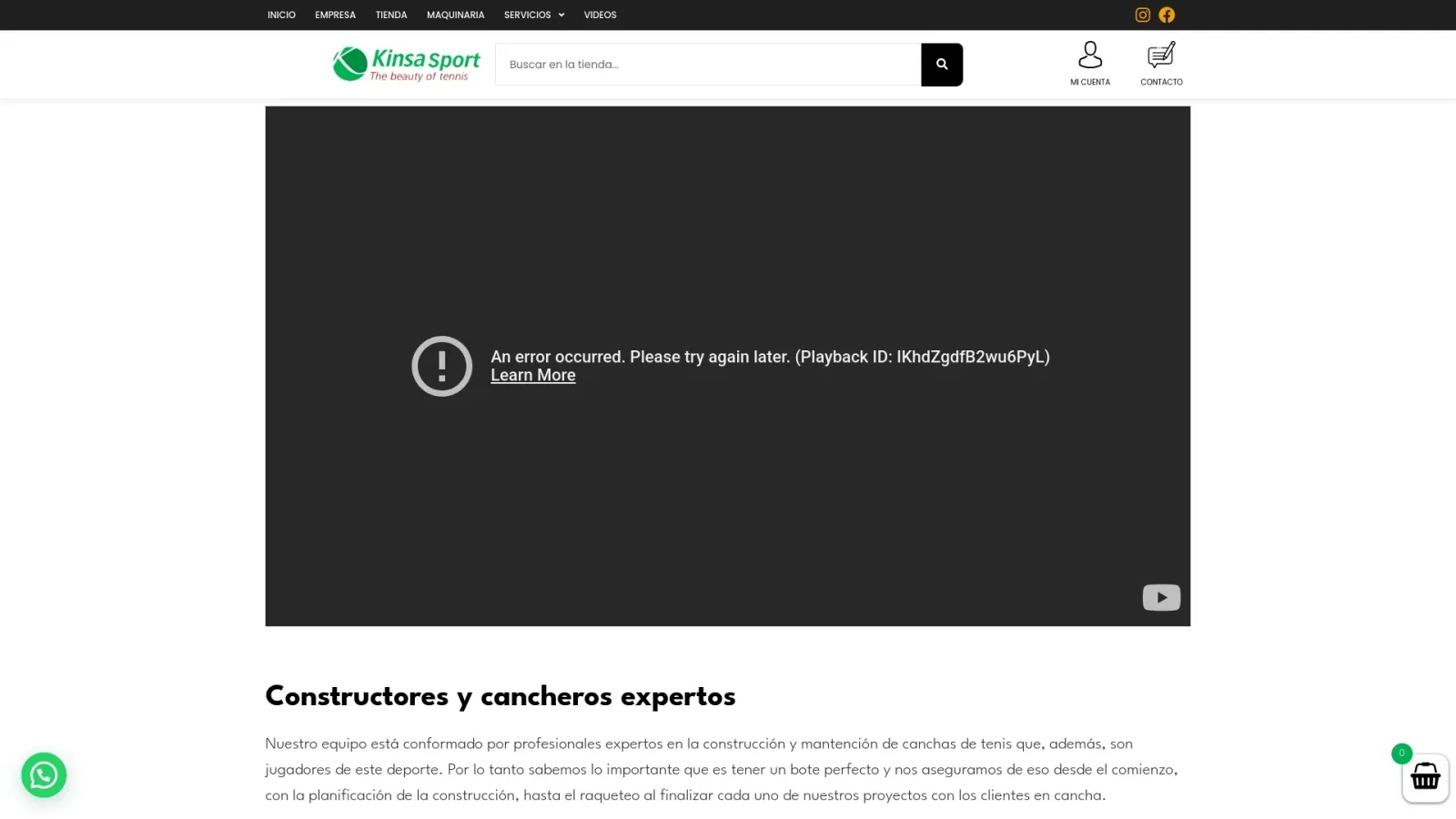 Proyecto Kinsa Sport Chile