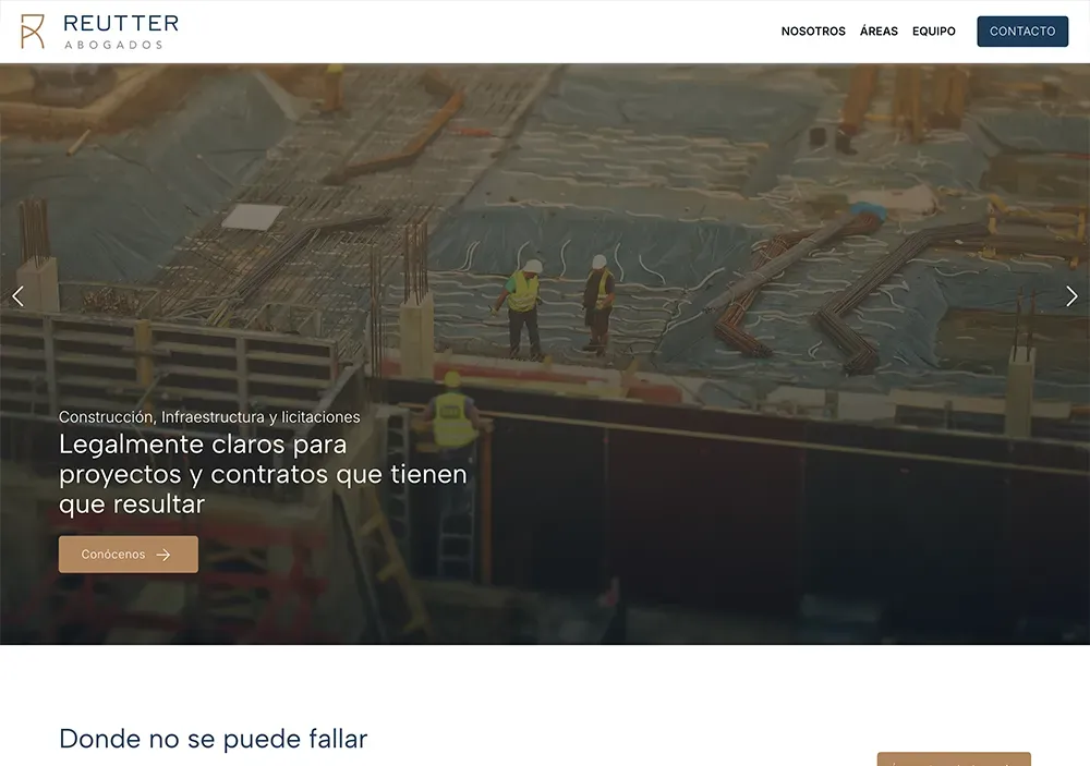 Proyecto Reutter Abogados