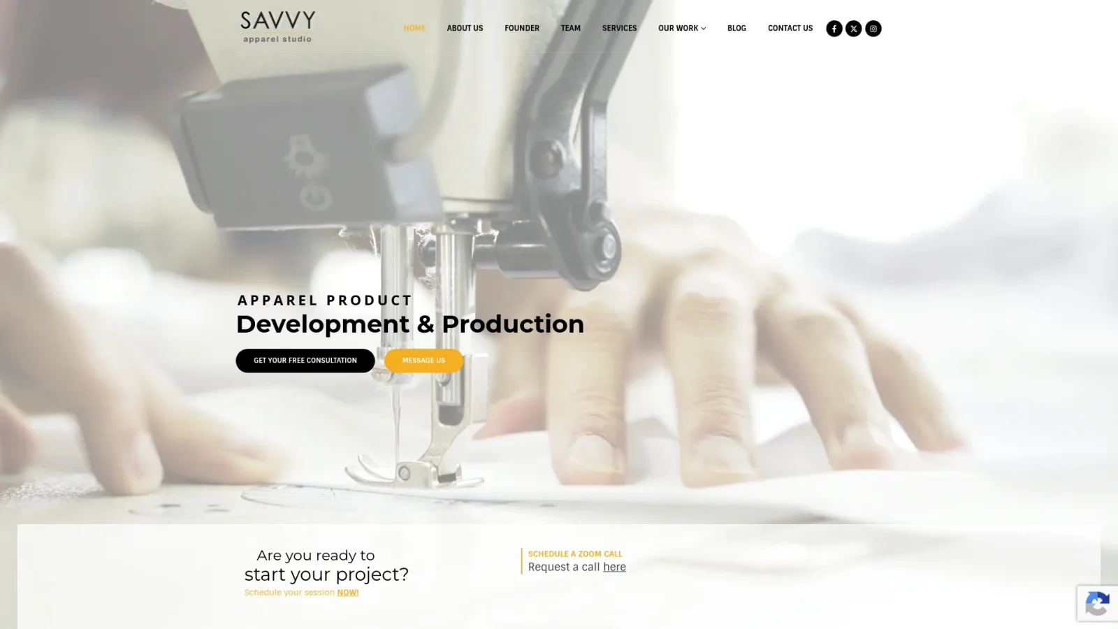 Proyecto Savvy Apparel Studio