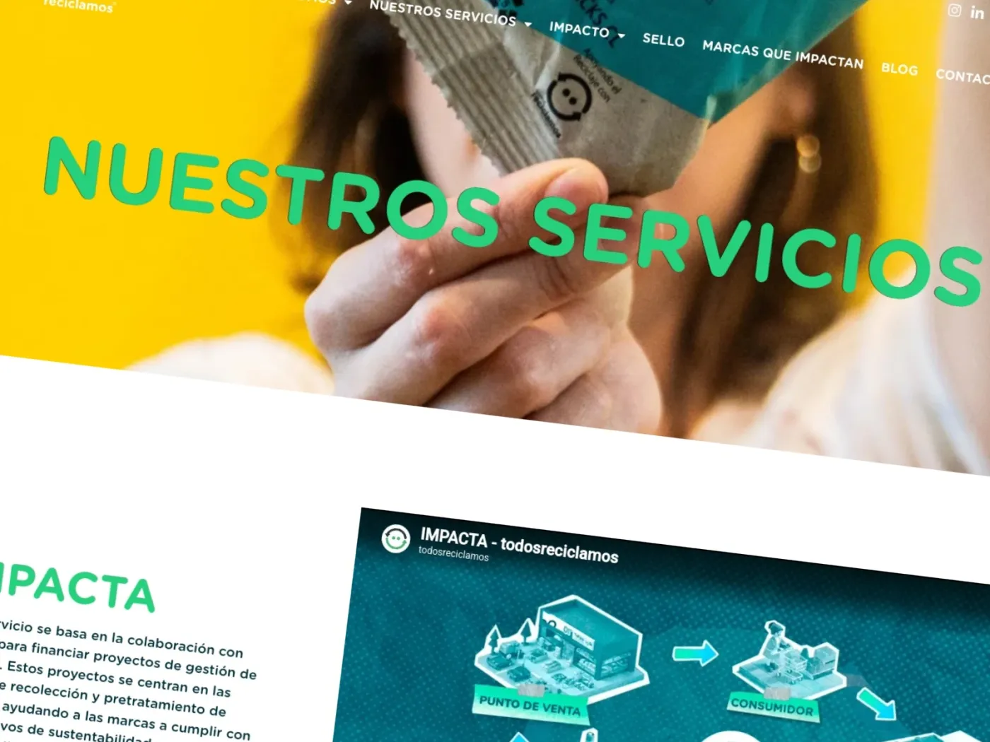 Sección 4 del sitio Todos Reciclamos